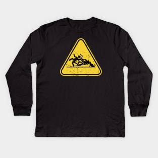 Flerken Hazard Kids Long Sleeve T-Shirt